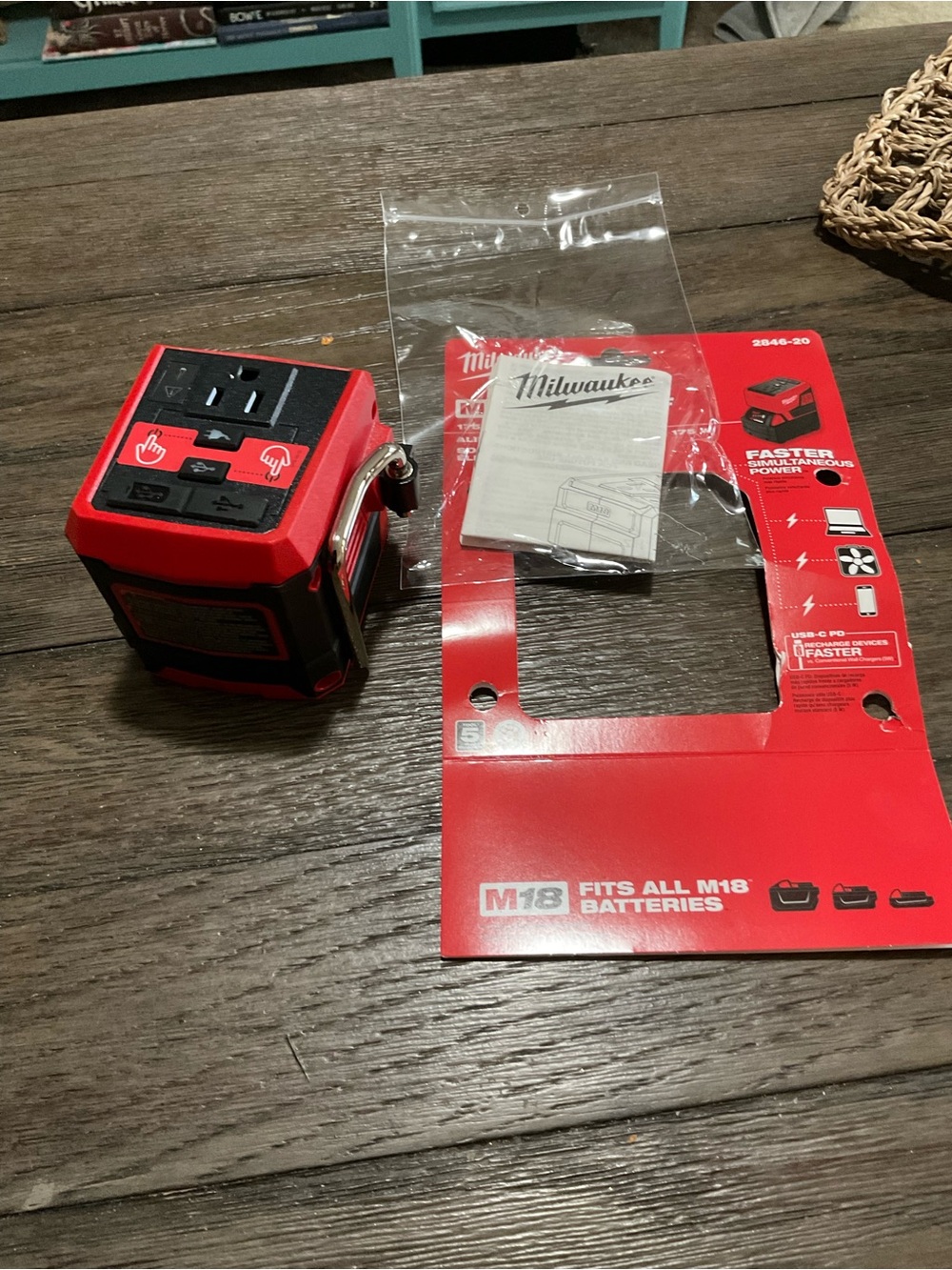milwaukee m18 top-off 175 w power supply